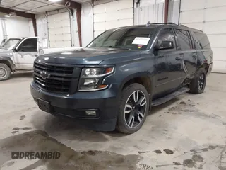 2019 Chevrolet Suburban Premier with VIN 1GNSKJKJ8KR169252, listed as a IAAI auction lot 41472231 with 95,266 mi miles and . Bid and sale history available at DreamBid. Image 17.