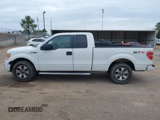 2013 Ford F-150 XL with VIN 1FTFX1CFXDFC69539, listed as a IAAI auction lot 41596646 with 112,098 mi miles. Bid and sale history available at carsss.com. Image 14.