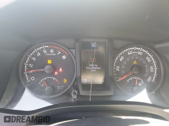 2020 Toyota Tacoma SR z VIN 3TYRX5GNXLT005018, wystawiony jako Copart lot #58040585 z przebiegiem 90 325 mil mil oraz Czysty tytuł • Clean title. Historia ofert i sprzedaży dostępna na DreamBid. Obrazek 9.