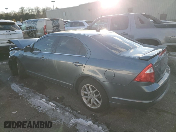 2011 Ford Fusion SEL with VIN 3FAHP0CG9BR176187, listed as a Copart auction lot 45940555 with 121,675 mi miles and Salvage Title. Bid and sale history available at DreamBid. Image 2.
