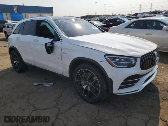 2021 Mercedes-Benz GLC with VIN W1N0G6EB1MF958567, listed as a Copart auction lot 70996834 with 29,935 mi miles and Clean Title. Bid and sale history available at carsss.com. Image 4.
