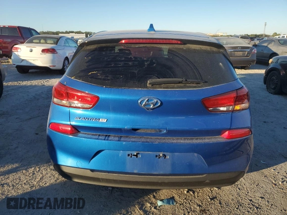 2018 Hyundai Elantra GT GL with VIN KMHH35LE6JU057470, listed as a Copart auction lot 83033164 with 142,340 mi miles and Non Repairable. Bid and sale history available at carsss.com. Image 6.