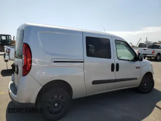2019 Ram ProMaster City Cargo Tradesman SLT with VIN ZFBHRFBB5K6M28109, listed as a Copart auction lot 57772054 with 45,814 mi miles and Salvage title. Bid and sale history available at DreamBid. Image 3.