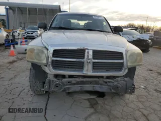 2006 Dodge Dakota SLT with VIN 1D7HE48K46S521050, listed as a Copart auction lot 87286144 with 252,799 mi miles and Salvage Title. Bid and sale history available at DreamBid. Image 5.
