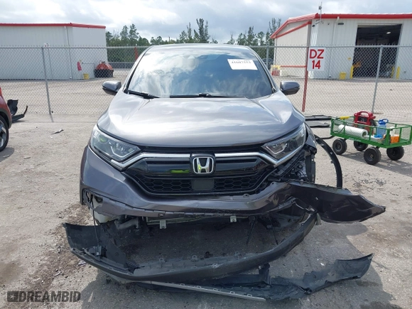 2022 Honda CR-V EX-L with VIN 2HKRW1H84NH406962, listed as a IAAI auction lot 41607553 with 84,559 mi miles. Bid and sale history available at carsss.com. Image 12.