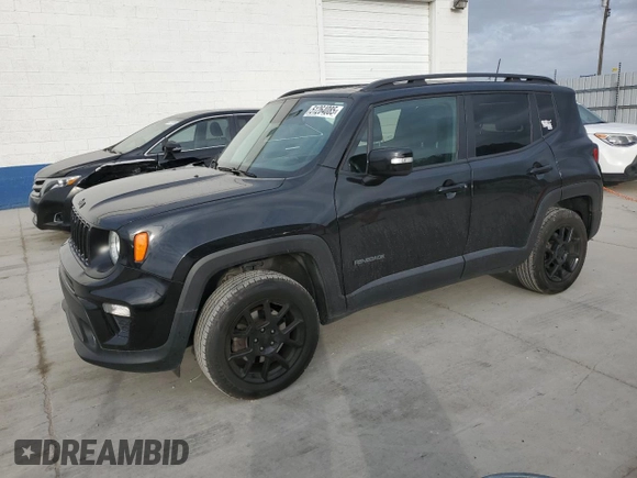 2019 Jeep Renegade Latitude z VIN ZACNJBBB6KPK55288, wystawiony jako Copart lot #51264085 z przebiegiem 162 655 mil mil oraz Szkoda całkowita • Salvage title. Historia ofert i sprzedaży dostępna na DreamBid. Obrazek 1.