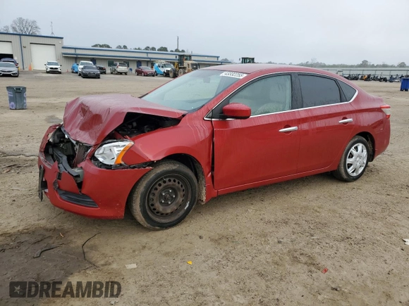 2013 Nissan Sentra SV with VIN 3N1AB7AP7DL636316, listed as a Copart auction lot 43332255 with 63,776 mi miles and Salvage Title. Bid and sale history available at DreamBid. Image 1.