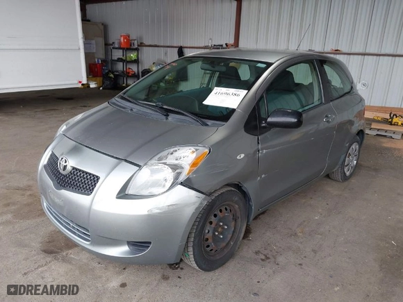 2007 Toyota Yaris with VIN JTDJT923175048577, listed as a IAAI auction lot 41696386 with 161,827 mi miles. Bid and sale history available at carsss.com. Image 6.