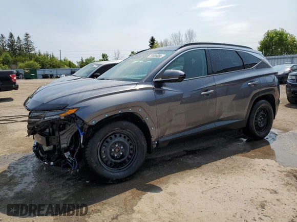 2024 Hyundai Tucson with VIN KM8JDDD28RU184438, listed as a Copart auction lot 59365805 with 15,113 mi miles and Salvage title. Bid and sale history available at DreamBid. Image 1.