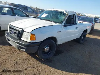 2004 Ford Ranger XL with VIN 1FTYR10D74PB60360, listed as a IAAI auction lot 41687923 with 160,911 mi miles. Bid and sale history available at carsss.com. Image 2.