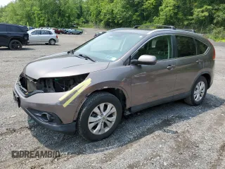 2013 Honda CR-V EX-L z VIN 5J6RM4H70DL066051, wystawiony jako Copart lot #60249495 z przebiegiem 329 205 mil mil oraz Szkoda całkowita • Salvage title. Historia ofert i sprzedaży dostępna na DreamBid. Obrazek 1.