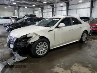 2012 Cadillac CTS with VIN 1G6DC5E5XC0123399, listed as a Copart auction lot 48296305 with 167,336 mi miles and Salvage Title. Bid and sale history available at DreamBid. Image 1.