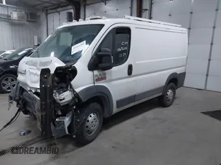 2016 Ram ProMaster Cargo with VIN 3C6TRVNG6GE116477, listed as a IAAI auction lot 41163208 with 100,971 mi miles and . Bid and sale history available at DreamBid. Image 2.