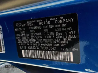 2019 Hyundai Tucson Ultimate z VIN KM8J3CAL7KU046342, wystawiony jako Copart lot #48224143 z przebiegiem 20 500 mil mil oraz . Historia ofert i sprzedaży dostępna na DreamBid. Obrazek 13.