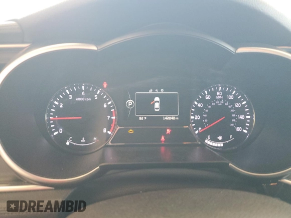2014 Kia Optima SX Turbo with VIN 5XXGR4A64EG295446, listed as a Copart auction lot 61931635 with 142,040 mi miles and Clean title. Bid and sale history available at DreamBid. Image 9.