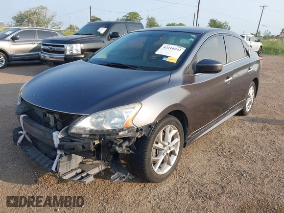 2014 Nissan Sentra S with VIN 3N1AB7AP8EY307967, listed as a IAAI auction lot 42210242 with 145,656 mi miles and . Bid and sale history available at DreamBid. Image 2.