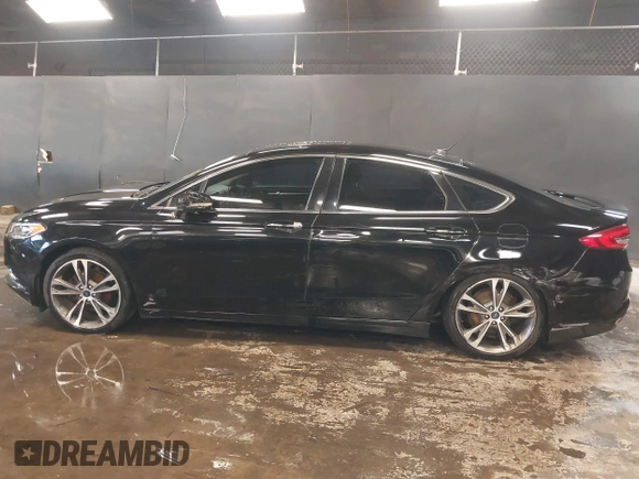 2017 Ford Fusion Titanium with VIN 3FA6P0D93HR197617, listed as a IAAI auction lot 41673022 with 65,041 mi miles and . Bid and sale history available at DreamBid. Image 14.