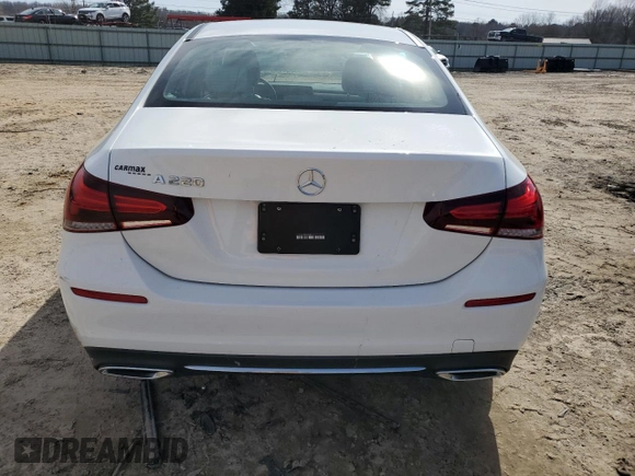 2022 Mercedes-Benz A 220 with VIN W1K3G4EB0NJ349774, listed as a Copart auction lot 45664385 with 18,779 mi miles and Salvage Title. Bid and sale history available at DreamBid. Image 6.