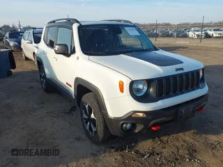 2019 Jeep Renegade Trailhawk с VIN ZACNJBC16KPK09448, выставлен на аукционе IAAI как лот 41785702 с пробегом 55 906 миль миль и . История ставок и продаж доступна на DreamBid. Изображение 1.