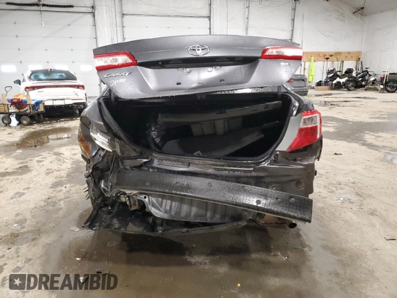 2014 Toyota Camry L with VIN 4T4BF1FK4ER443839, listed as a Copart auction lot 41496605 with 129,023 mi miles and Salvage Title. Bid and sale history available at DreamBid. Image 6.