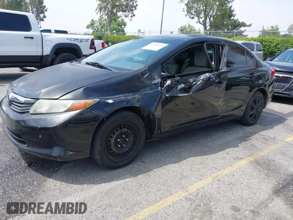 2012 Honda Civic LX with VIN 19XFB2F5XCE374193, listed as a IAAI auction lot 42158938 with 157,183 mi miles and . Bid and sale history available at DreamBid. Image 17.