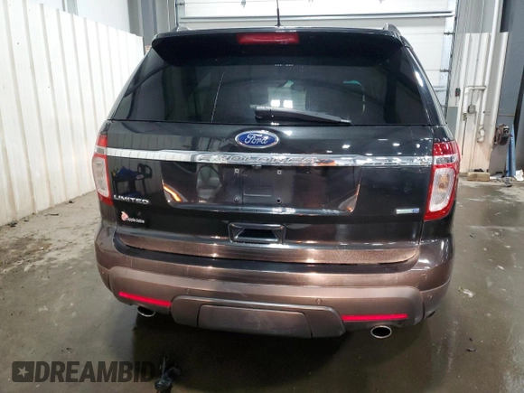 2015 Ford Explorer Limited with VIN 1FM5K8F85FGC39180, listed as a Copart auction lot 42633115 with 205,698 mi miles and Salvage Title. Bid and sale history available at DreamBid. Image 6.