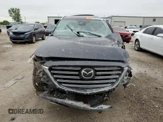 2018 Mazda CX-9 Grand Touring with VIN JM3TCADY2J0208464, listed as a Copart auction lot 55214645 with Not provided miles and Salvage title. Bid and sale history available at DreamBid. Image 5.
