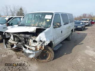 2014 Ford Econoline Passenger XL with VIN 1FBNE3BL8EDA40671, listed as a IAAI auction lot 42000919 with 399,196 mi miles and . Bid and sale history available at DreamBid. Image 2.