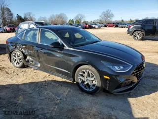 2020 Hyundai Sonata SEL with VIN 5NPEF4JA7LH060755, listed as a Copart auction lot 45765235 with 106,116 mi miles and Salvage Title. Bid and sale history available at carsss.com. Image 4.