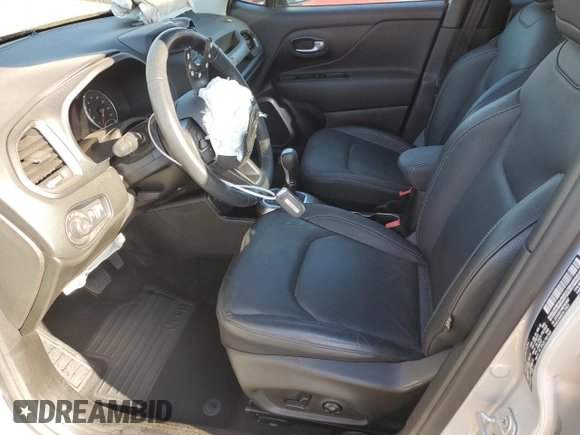 2021 Jeep Renegade Limited with VIN ZACNJDD14MPN35567, listed as a Copart auction lot 53393075 with 23,708 mi miles and Non repairable. Bid and sale history available at DreamBid. Image 7.