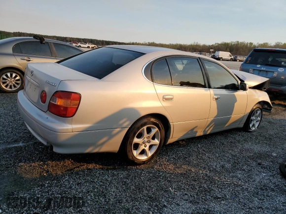 2001 Lexus GS 300 with VIN JT8BD69S710148070, listed as a Copart auction lot 50574035 with 159,555 mi miles and Salvage Title. Bid and sale history available at DreamBid. Image 3.