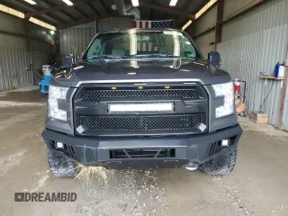 2015 Ford F-150 XLT with VIN 1FTFX1EG0FFD05618, listed as a Copart auction lot 61289795 with 91,836 mi miles and Salvage title. Bid and sale history available at DreamBid. Image 5.