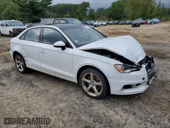 2016 Audi A3 2.0T Premium with VIN WAUB8GFF8G1017572, listed as a Copart auction lot 67726183 with 0 mi miles. Bid and sale history available at carsss.com. Image 4.