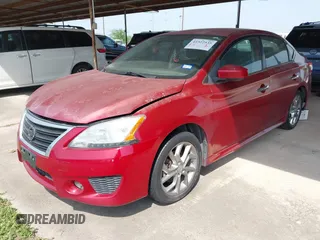 2014 Nissan Sentra S with VIN 3N1AB7AP1EY233761, listed as a IAAI auction lot 41922535 with 158,236 mi miles and . Bid and sale history available at DreamBid. Image 2.