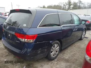 2016 Honda Odyssey SE with VIN 5FNRL5H38GB111448, listed as a IAAI auction lot 41754302 with 114,282 mi miles and . Bid and sale history available at DreamBid. Image 4.
