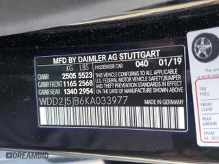2019 Mercedes-Benz CLS with VIN WDD2J5JB6KA033977, listed as a Copart auction lot 50445263 with 29,425 mi miles. Bid and sale history available at carsss.com. Image 12.
