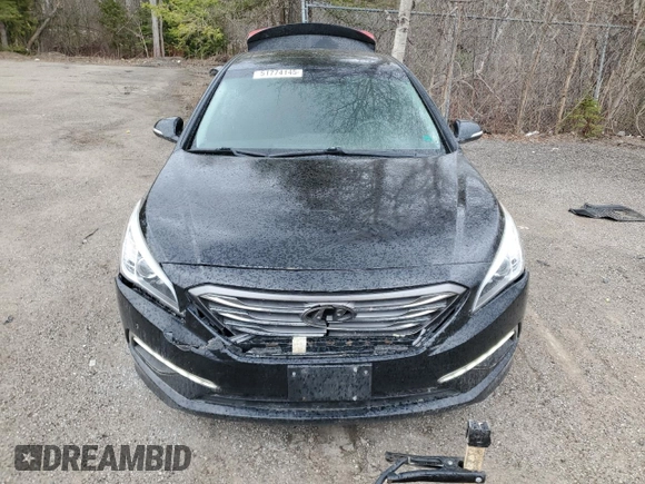 2017 Hyundai Sonata 2.4L with VIN 5NPE24AF3HH448466, listed as a Copart auction lot 51774145 with 187,231 mi miles and Salvage Title. Bid and sale history available at carsss.com. Image 5.