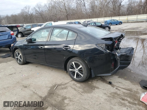 2019 Subaru Impreza Premium with VIN 4S3GKAD69K3605360, listed as a Copart auction lot 86604804 with 123,075 mi miles and Salvage title. Bid and sale history available at DreamBid. Image 2.