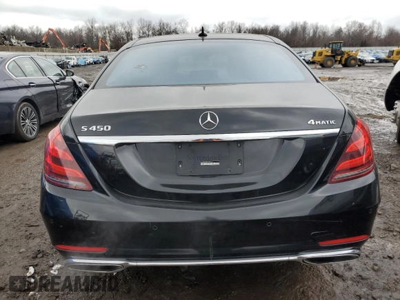 2018 Mercedes-Benz S 450 with VIN WDDUG6EB1JA367291, listed as a Copart auction lot 70508112 with 39,968 mi miles and . Bid and sale history available at DreamBid. Image 6.