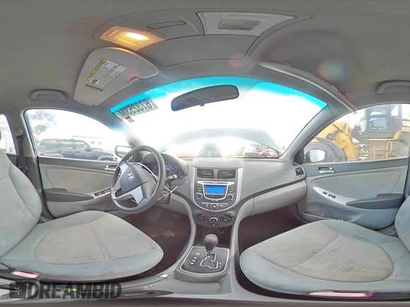 2013 Hyundai Accent GLS with VIN KMHCT4AE3DU335866, listed as a Copart auction lot 67325384 with 126,222 mi miles and Salvage Title. Bid and sale history available at carsss.com. Image 13.