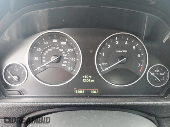 2014 BMW 4 Series 428i xDrive with VIN WBA3N9C56EF721399, listed as a Copart auction lot 57267675 with 154,685 mi miles and Clean title. Bid and sale history available at DreamBid. Image 9.