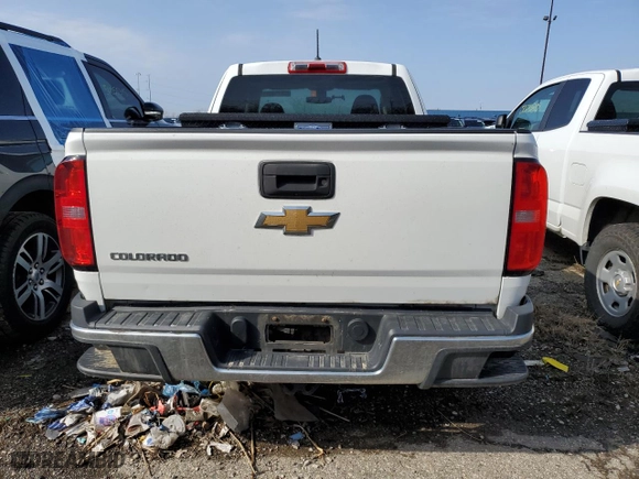 2018 Chevrolet Colorado 4WD Work Truck with VIN 1GCHTBEA9J1271173, listed as a Copart auction lot 50729355 with 195,750 mi miles and Clean Title. Bid and sale history available at carsss.com. Image 6.