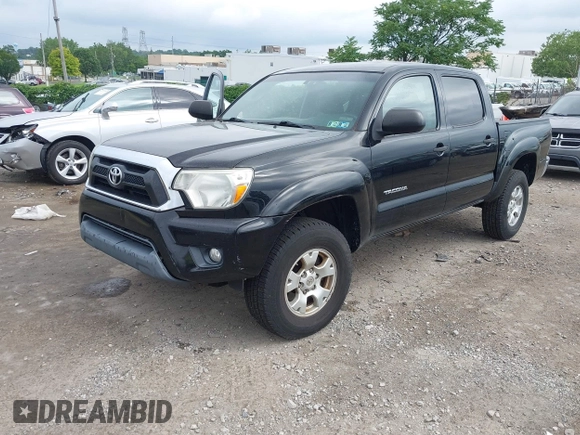 2013 Toyota Tacoma with VIN 3TMLU4EN5DM107500, listed as a IAAI auction lot 42733914 with Not provided miles and . Bid and sale history available at DreamBid. Image 2.