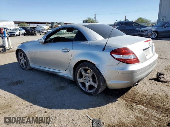 2006 Mercedes-Benz SLK-Class 3.5L with VIN WDBWK56F86F082478, listed as a Copart auction lot 74726694 with 65,308 mi miles and Salvage Title. Bid and sale history available at carsss.com. Image 2.