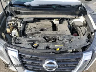 2020 Nissan Pathfinder S with VIN 5N1DR2AM0LC644004, listed as a Copart auction lot 46445495 with 36,857 mi miles and Salvage Title. Bid and sale history available at carsss.com. Image 12.