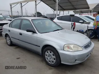 1999 Honda Civic LX z VIN JHMEJ6674XS003474, wystawiony jako IAAI lot #42813901 z przebiegiem 190 151 mil mil oraz . Historia ofert i sprzedaży dostępna na DreamBid. Obrazek 1.
