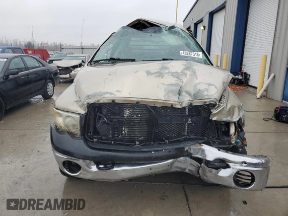 2003 Dodge Ram 2500 ST with VIN 3D7KU28C03G790638, listed as a Copart auction lot 43267515 with 198,918 mi miles and Non Repairable. Bid and sale history available at carsss.com. Image 5.