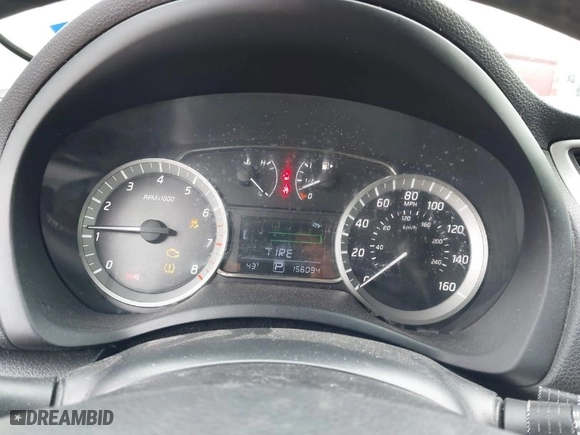 2014 Nissan Sentra SV with VIN 3N1AB7AP1EY311729, listed as a IAAI auction lot 41617399 with 156,094 mi miles. Bid and sale history available at carsss.com. Image 7.