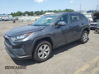 2019 Toyota RAV4 LE with VIN 2T3G1RFV0KC039352, listed as a Copart auction lot 62092395 with 62,800 mi miles and Salvage title. Bid and sale history available at DreamBid. Image 1.