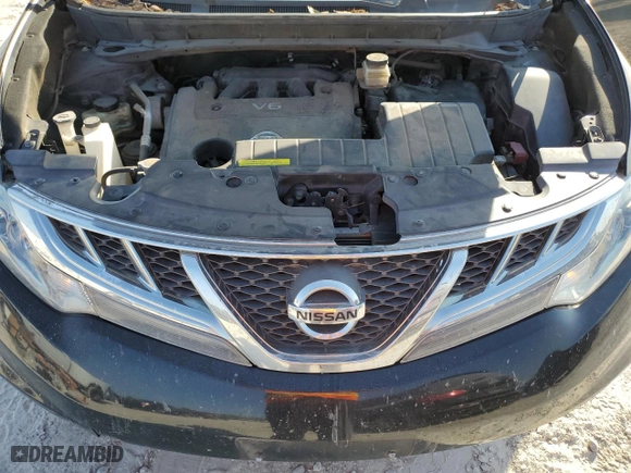 2014 Nissan Murano S with VIN JN8AZ1MU4EW406546, listed as a Copart auction lot 75046024 with 145,823 mi miles and Salvage Title. Bid and sale history available at carsss.com. Image 12.